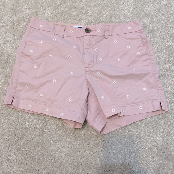 Old Navy Floral Print Shorts Sz 8 - Picture 1 of 3